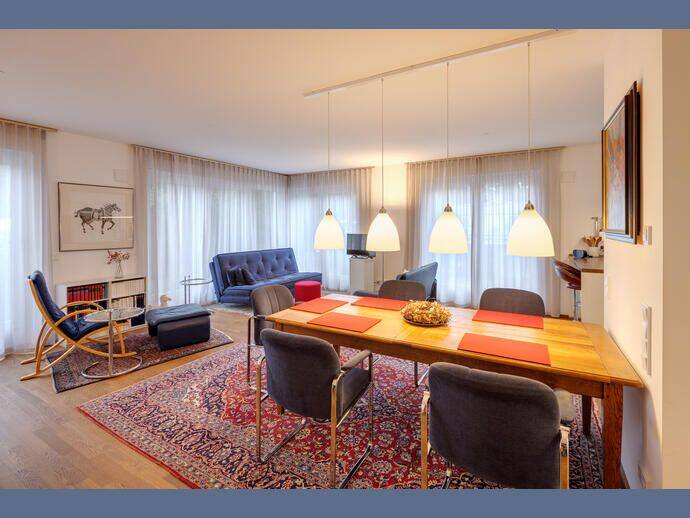 Möbliert: Penthouse-Wohnen am Isarhochufer in der Menterschwaige, 81545 München (Untergiesing-Harlaching)