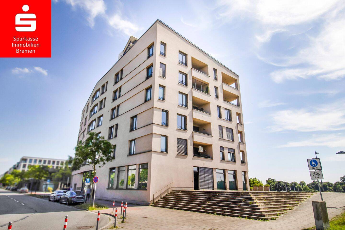 Wohnen am Wasser – stilvoll, hochwertig und in einer der begehrtesten Lagen in der Überseestadt, 28217 Bremen (Handelshäfen Steffensweg Utbremen Westend)