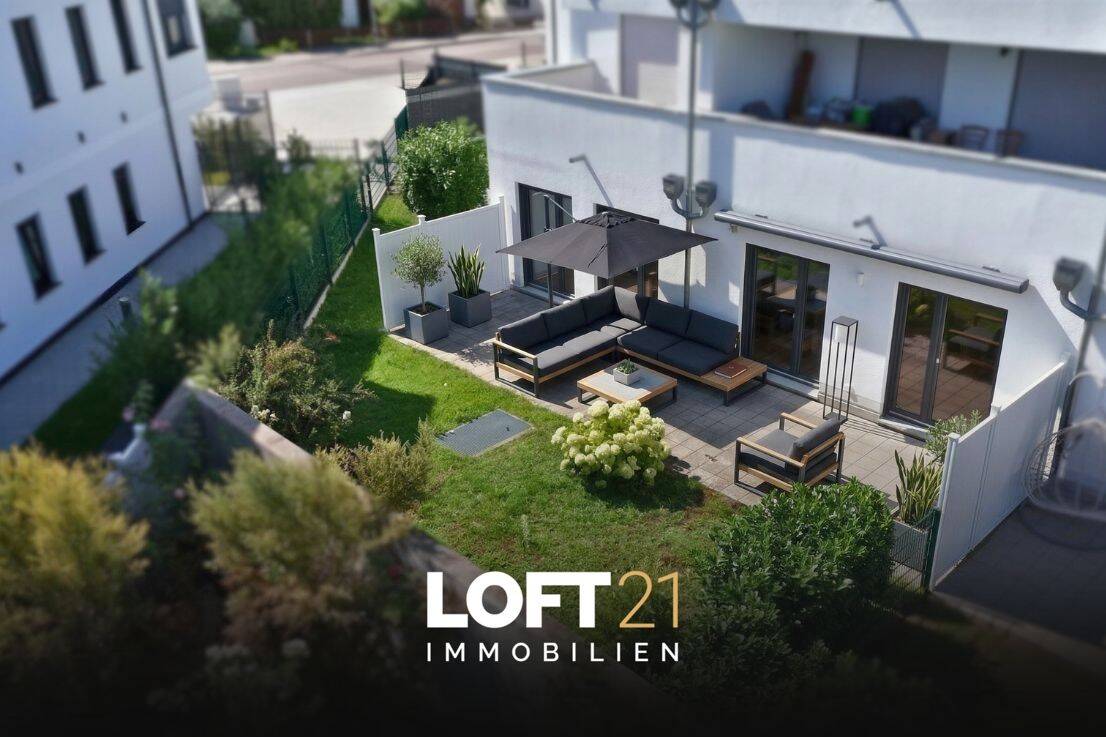 ** Exklusives Wohnen im Ingolstädter Süden – Erdgeschosswohnung mit großer Terrasse und Garten **
