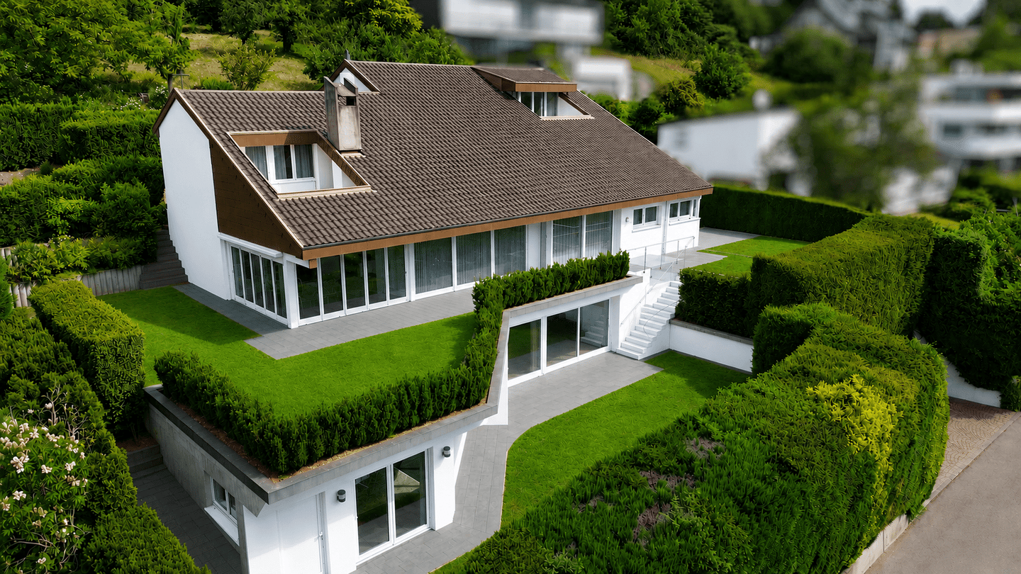 Eleganz & Stil: luxuriöse Villa in bester Lage mit Spa- Bereich und traumhafter Aussicht, 88400 Oggelshausen