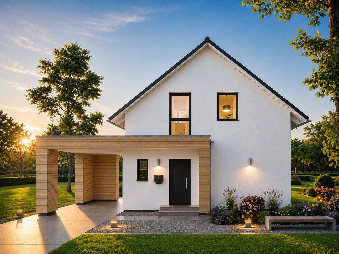 Ausbauhaus neu geplant: Einfamilienhaus “Trend”, 76532 Baden-Baden