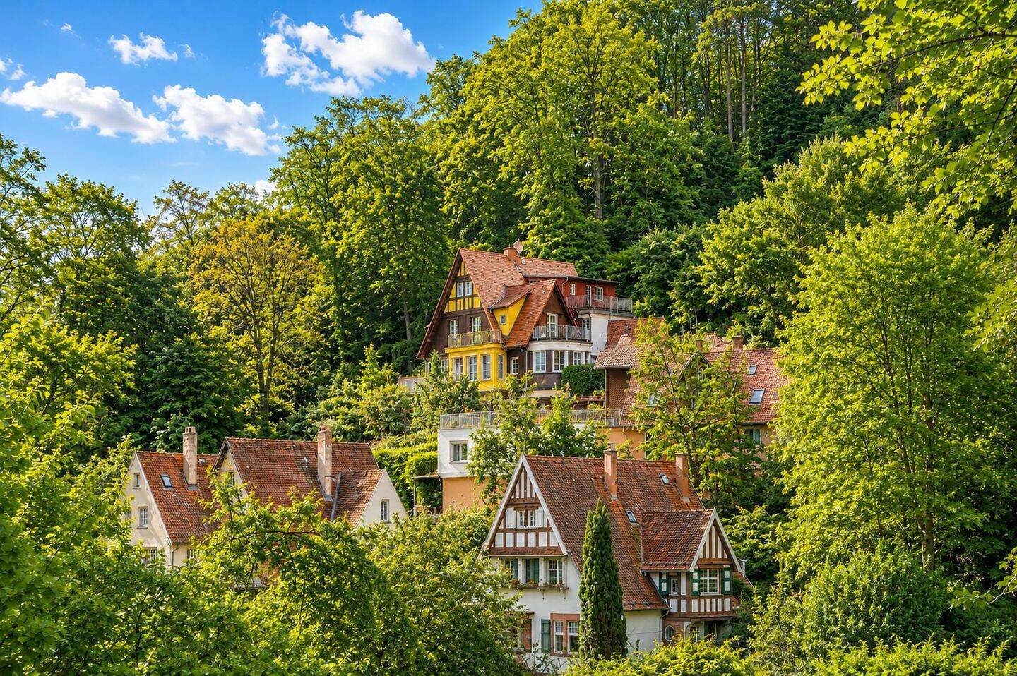 Wohnen wie im Märchen: Historische Altbauvilla auf parkähnlichem Grundstück und Pool, 69117 Heidelberg (Altstadt)