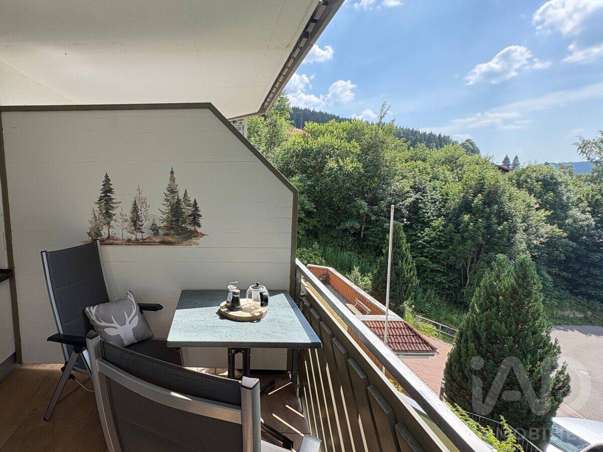 Logenplatz im Hochschwarzwald: 2-Zimmer Ferienwohnung mit Traumblick, Tiefgarage, komplett möbliert, 79674 Todtnau