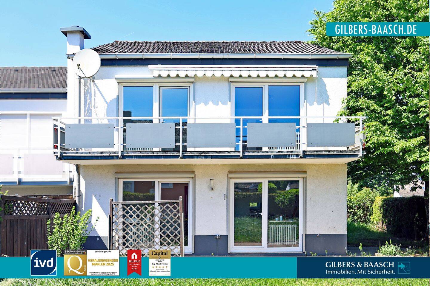 Herforst: Reihenendhaus mit Garten, Balkon und flexiblen Nutzungsmöglichkeiten, 54662 Herforst