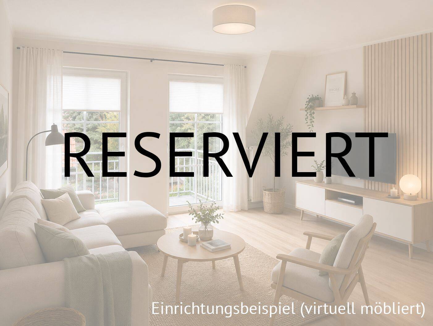 Reserviert – Provisionsfrei: Helle 3-Zimmer-Eigentumswohnung in Bestlage am Obernberg – bezugsfrei, 32105 Bad Salzuflen