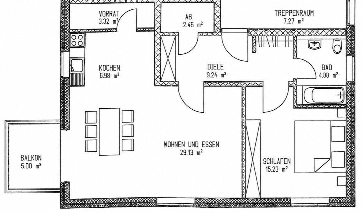 Hochwertige 2-Zimmer-Wohnung mit Balkon, Garage & A+ Effizienz, 76275 Ettlingen