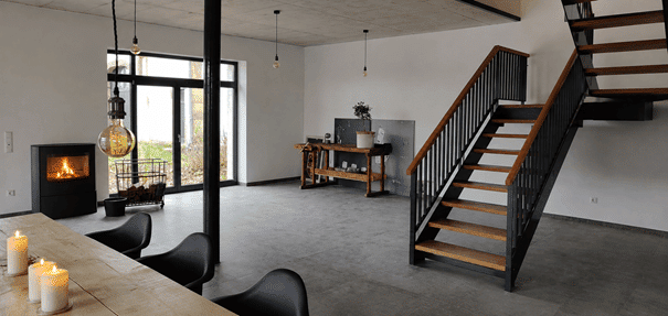 Moderne 4-Zimmer-Wohnung im Industrial Style in Bad Laer, 49196 Bad Laer