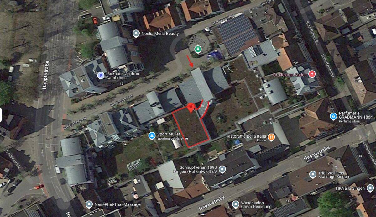 2-Zimmer-Wohnung in Singen Stadtmitte (teilmöbliert), 78224 Singen (Hohentwiel)