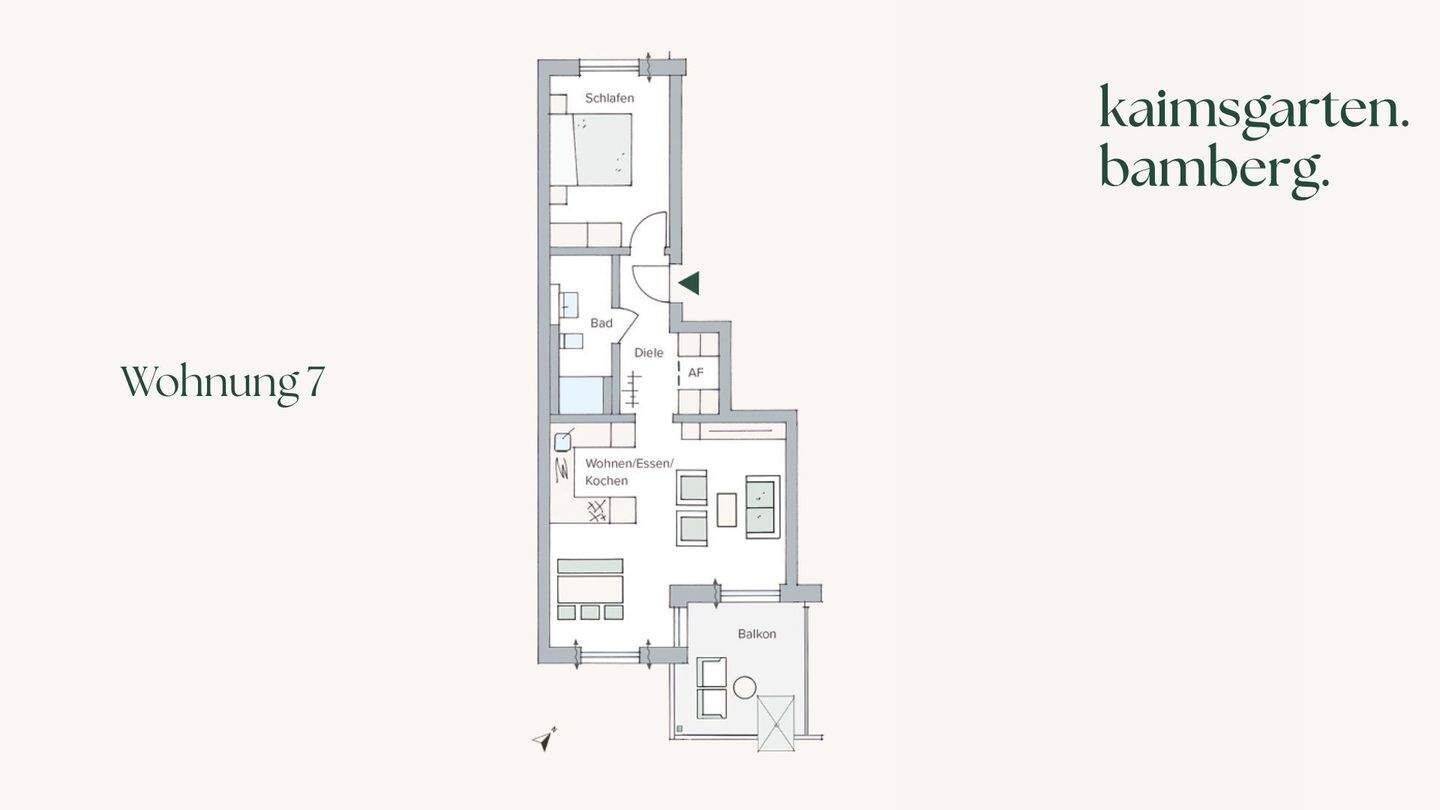 INFO vor ORT – So. 14 – 16 Uhr – NEUER Wohntraum in zentralster Wohnlage, 96052 Bamberg (Bamberg Gartenstadt Hirschknock Kramersfeld)
