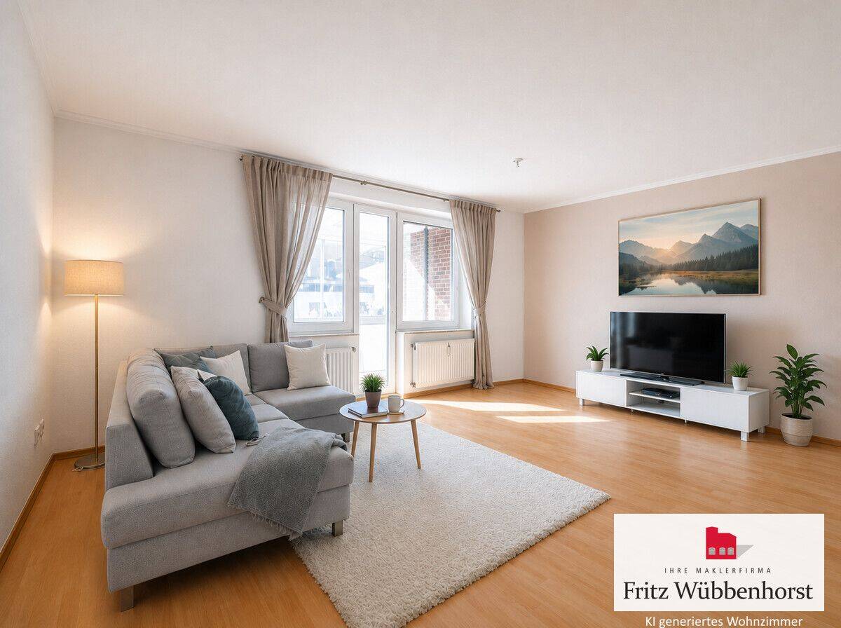Bezugsfreie 2-Zimmer-Wohnung in zentralster Lage, unweit des Zwischenahner Meers, 26160 Bad Zwischenahn