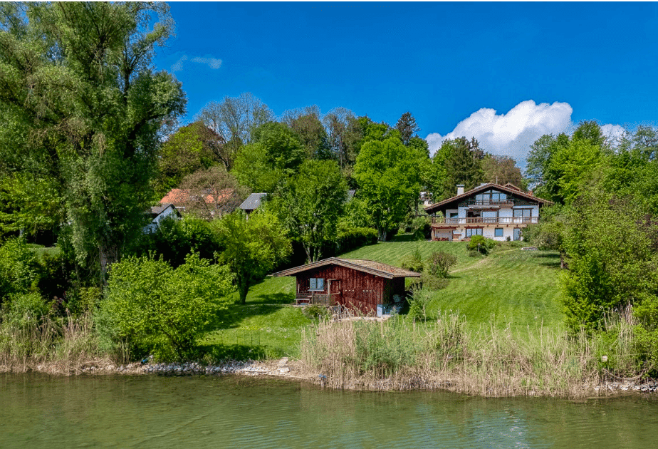 Pilsensee: Seeufer-Baugrund mit Altbestand, 82229 Seefeld