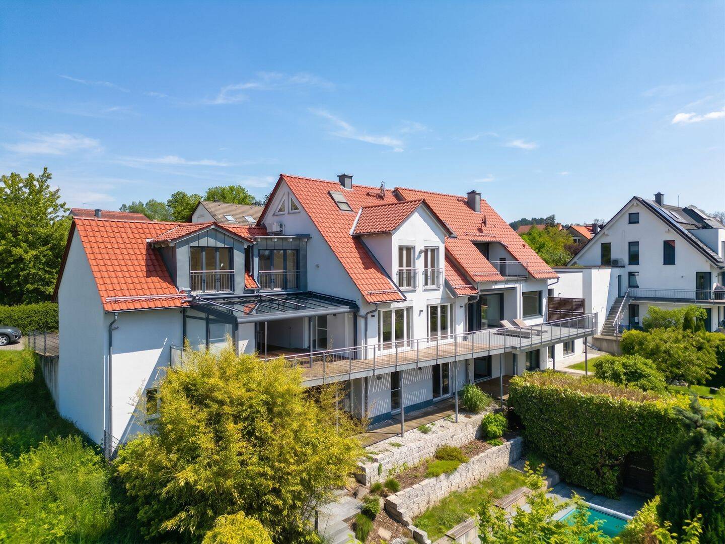 Modern Living – Niveauvolles Anwesen mit Panorama View, 63867 Johannesberg