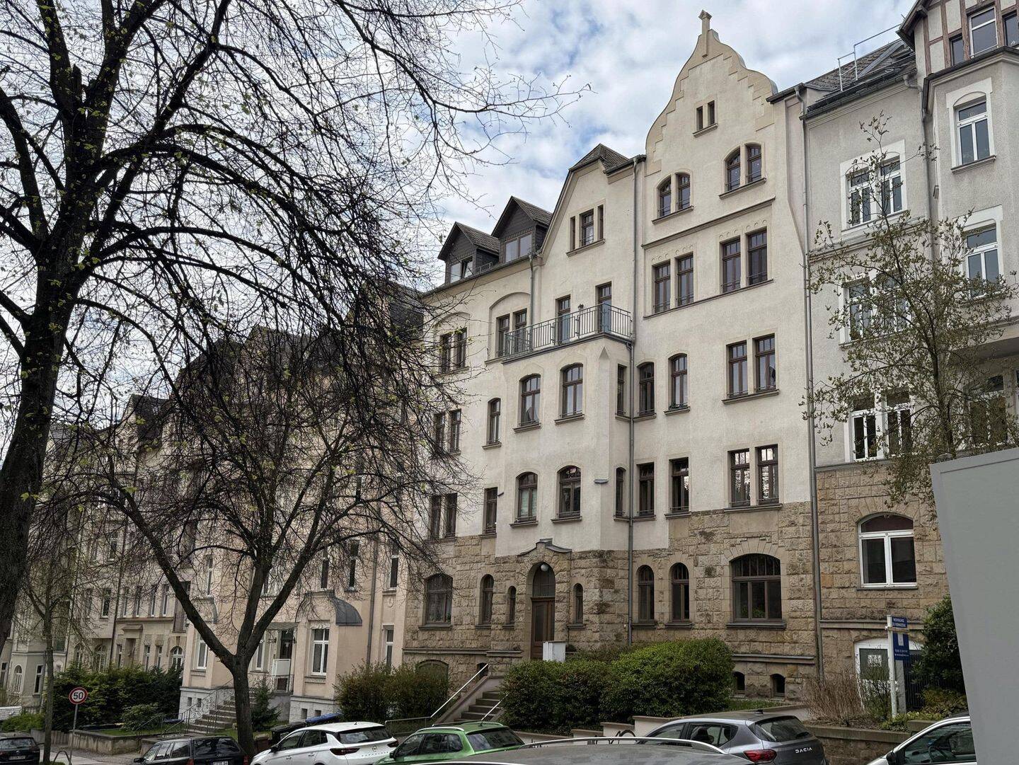 Geräumige Zweiraumwohnung mit Balkon in Chemnitz Kaßberg, 9112 Chemnitz (Altendorf Kaßberg Zentrum)