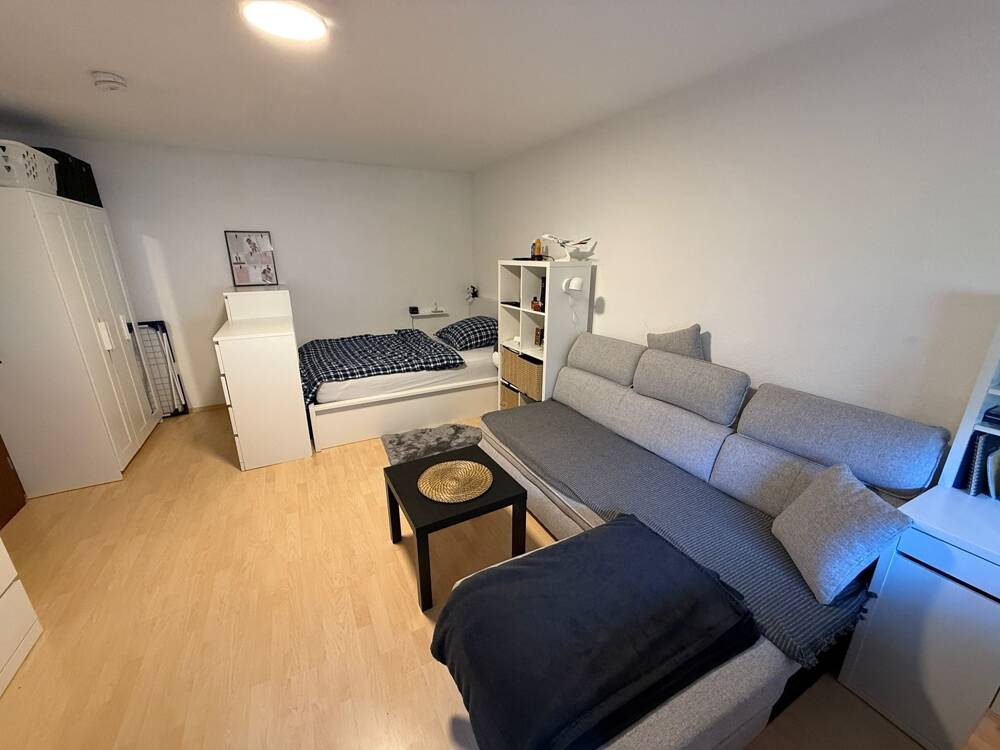 Charmante 1-Zimmer-EG-Wohnung, separate Küche nahe Schillerpark mit Terrasse in Mannheim, 68159 Mannheim (Jungbusch Mühlauhafen Quadrate)
