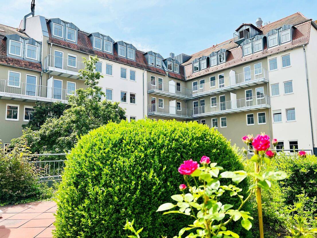 Großzügige 3-Zimmer-Wohnung mit Balkon – exklusiv & betreut wohnen, Rosengarten Residenz Fürth, 90762 Fürth (Innenstadt)
