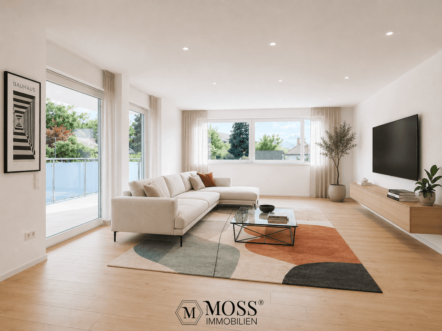 3-Zimmer-Neubau-Wohnung 120 m² Balkon und Gartenanteil Rollstuhlgerecht in Schallstadt-Leutersberg, 79227 Schallstadt