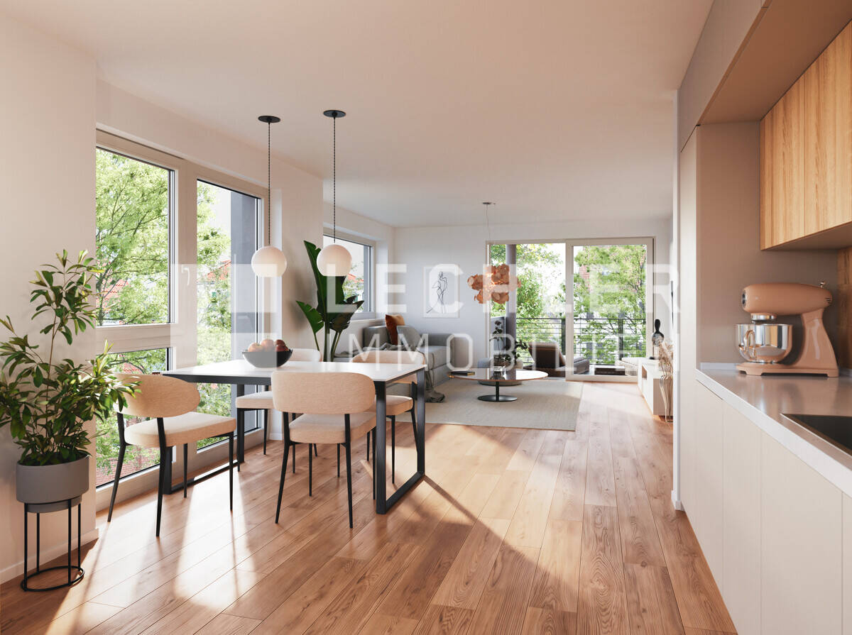 Exklusives Wohnen mit zwei Balkonen und weitläufigem Grundriss