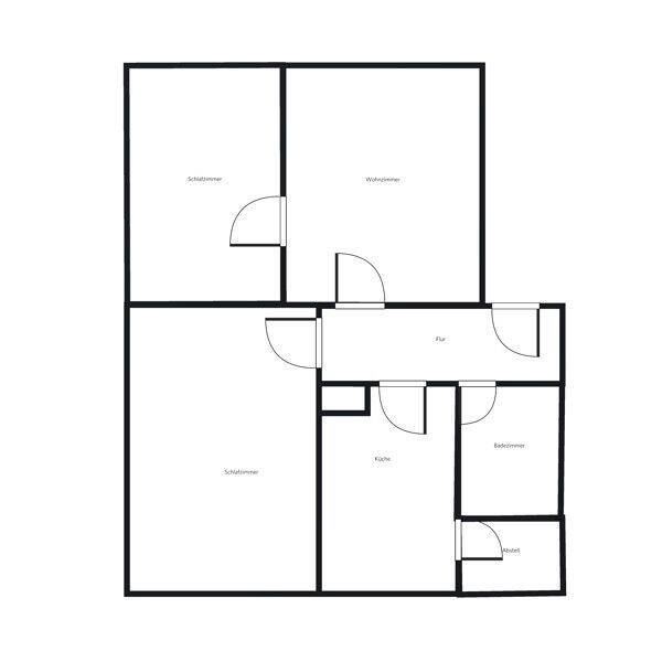 Jetzt zugreifen: frisch renovierte 3-Zimmer-Wohnung, 71634 Ludwigsburg