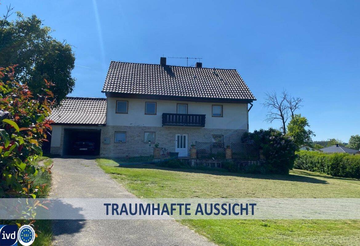 NEUER PREIS! GELEGENHEIT: VERMIETETES ÄLTERES EIN-ZWEIFAMILIENHAUS  IN TRAUMHAFTER AUSSICHTS/RANDLAGE, 84378 Dietersburg