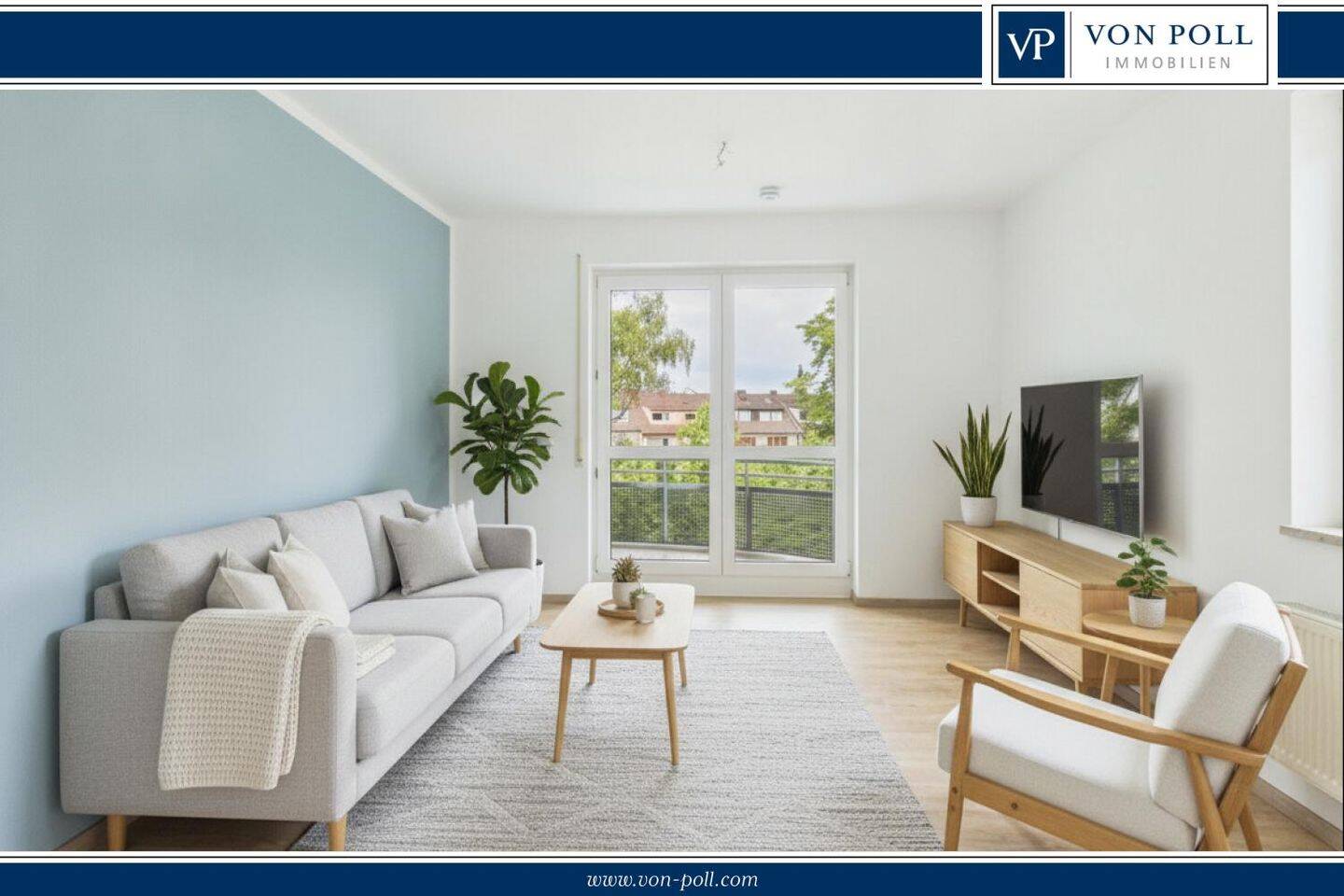Attraktive 2-Zimmer-Wohnung mit großzügigem Balkon in Bamberg, 96047 Bamberg (Bamberg Gaustadt)