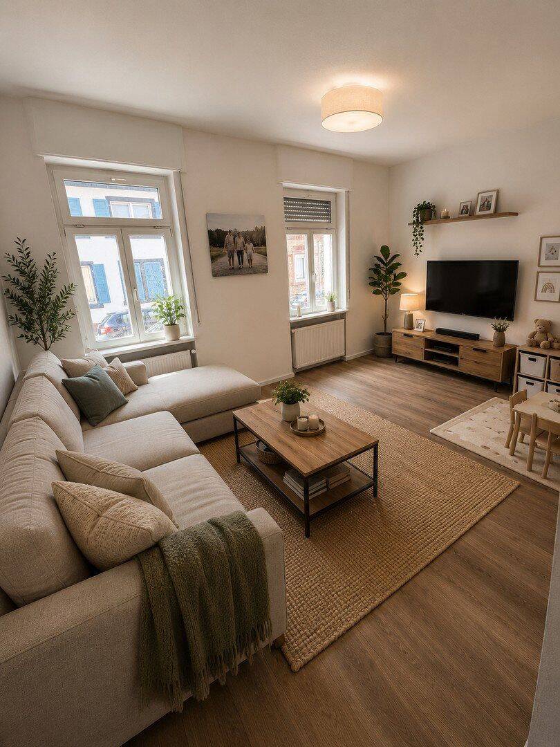 Kernsanierte 2-Zimmer-Wohnung mit zusätzlichem Büroraum und Garage – Erstbezug, 76185 Karlsruhe