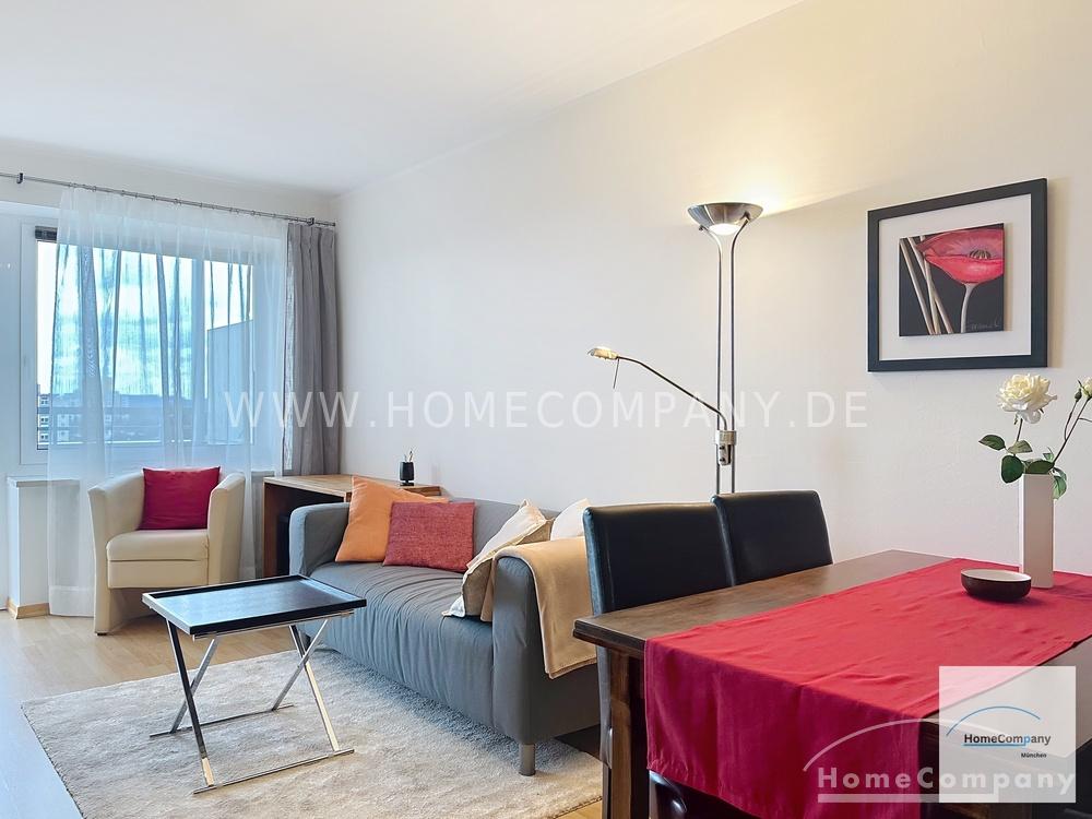 Großzügiges 1-Zimmer-Apartment mit Balkon in Germering, 82110 Germering