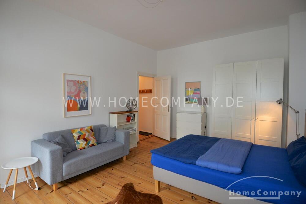 Möblierte Ein-Zimmerwohnung in Prenzlauer Berg mit Balkon und Aufzug, 10439 Berlin (Pankow Prenzlauer Berg)