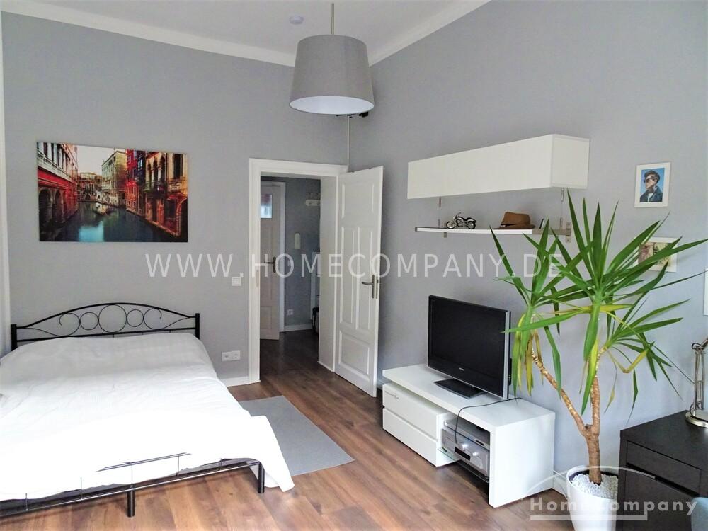 Möbliertes 2-Zimmer-Apartment mit Balkon in Dresden-Pieschen, 1127 Dresden (Hellerberge Leipziger Vorstadt Mickten Pieschen-Nord/Trachenberge Pieschen-Süd)