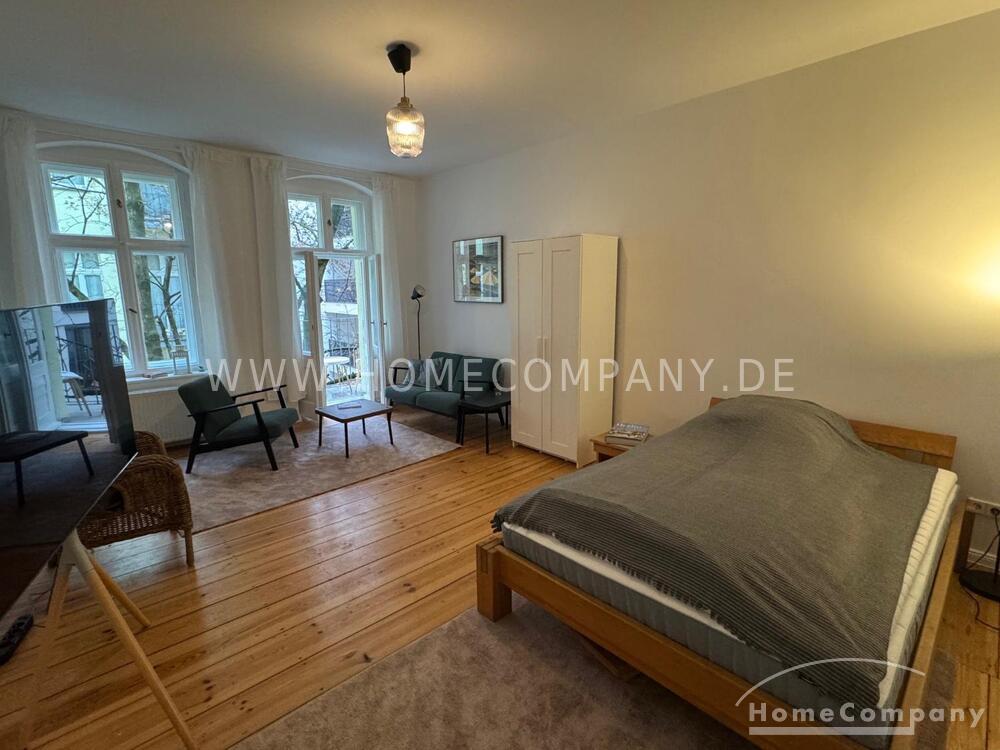 1-Zimmer-Wohnung in Prenzlauer Berg, Berlin, mit Balkon und Möbliert, 10405 Berlin (Pankow Prenzlauer Berg)