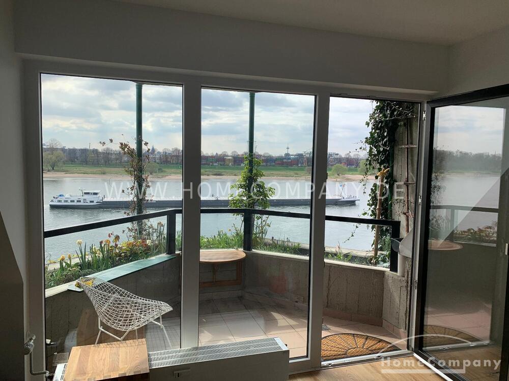 Traumhafte Maisonette-Wohnung mit Rheinblick in Köln-Stammheim, 51061 Köln (Mülheim Dünnwald Flittard Höhenhaus Stammheim)