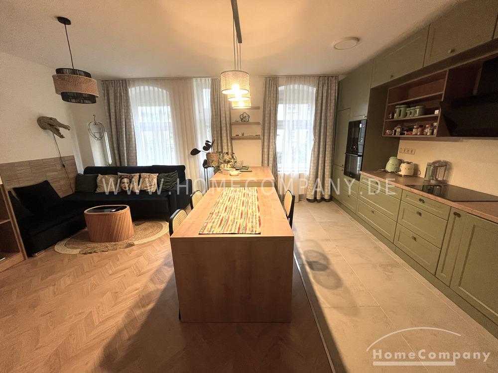 Modernes 2-Zimmer-Apartment mit voller Ausstattung in Dresden-Pieschen, 1129 Dresden (Hellerberge Pieschen-Nord/Trachenberge Trachau)