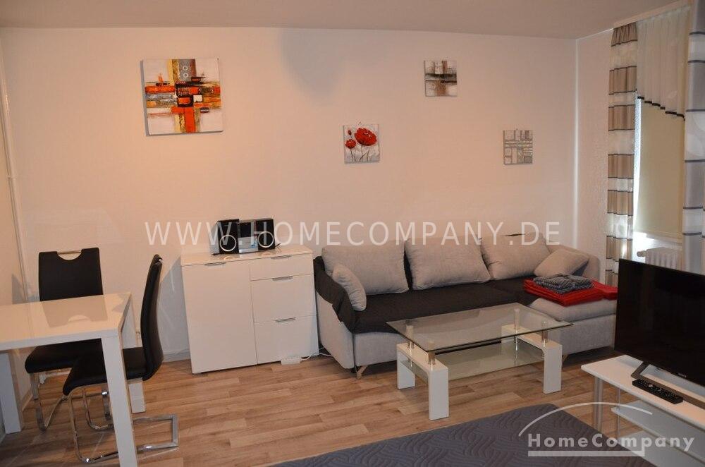 Möblierte 1-Zi-Wohnung in ruhiger Lage in Wolfsburg, 38444 Wolfsburg (Detmerode Hattorf Heiligendorf Rabenberg Westhagen)