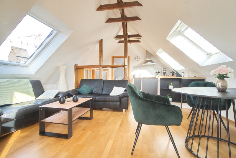 Dachgeschosswohnung in Bochum-Gerthe mit Balkon, 44805 Bochum (Bergen Gerthe Grumme Harpen Hiltrop)