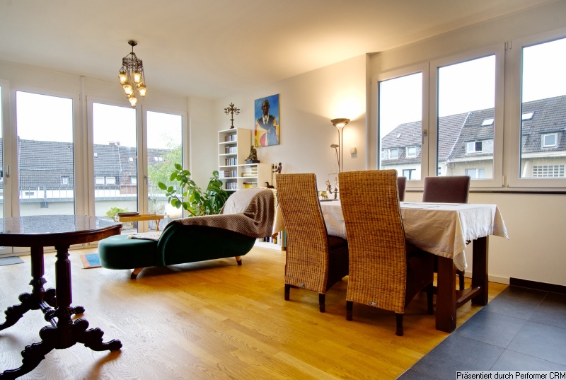 Düsseldorf Stilvolle 3-Zimmer-Wohnung mit Balkon, 40468 Düsseldorf (Derendorf Golzheim Lichtenbroich Stockum Unterrath)
