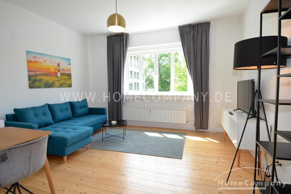 Zwei-Zimmer-Wohnung in ruhiger Seitenstraße im Grünen, 13351 Berlin (Mitte)