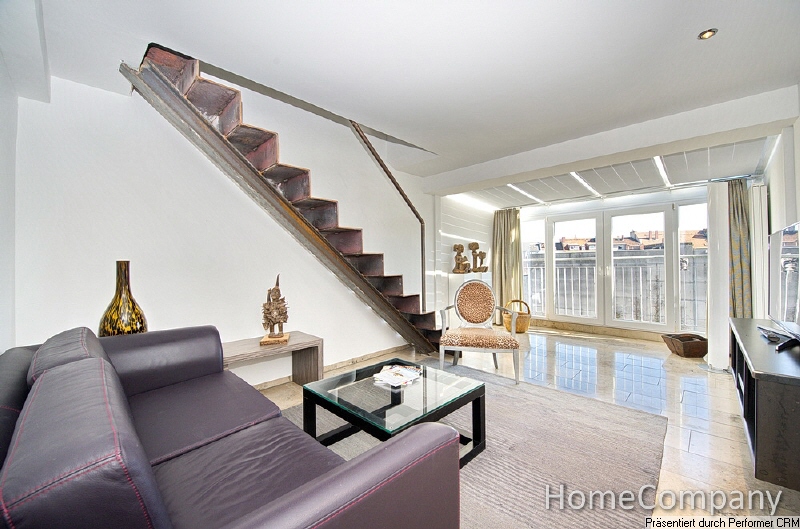 Luxuriöse Maisonette mit Terrassenzugang in Düsseldorfs Stadtmitte, 40211 Düsseldorf (Pempelfort Stadtmitte)