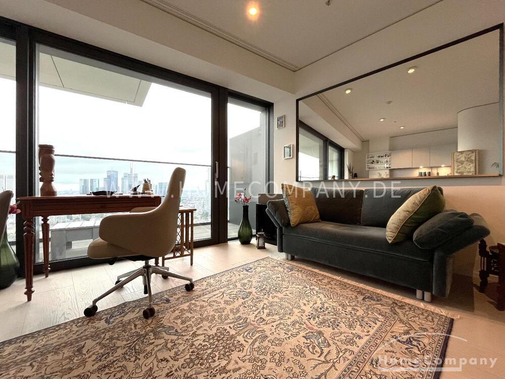 Skyline-Blick inklusive Westend-Apartment, 60325 Frankfurt am Main (Bockenheim Gallus Westend-Süd)
