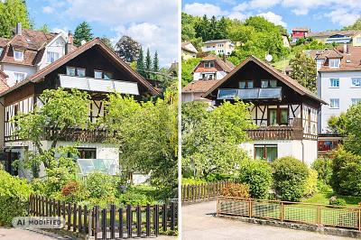 charmantes Haus mit Aussicht in Bad Wildbad, 75323 Bad Wildbad
