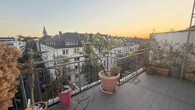 Dachterrasse-Traum in Düsseldorf, 40217 Düsseldorf (Friedrichstadt Unterbilk)