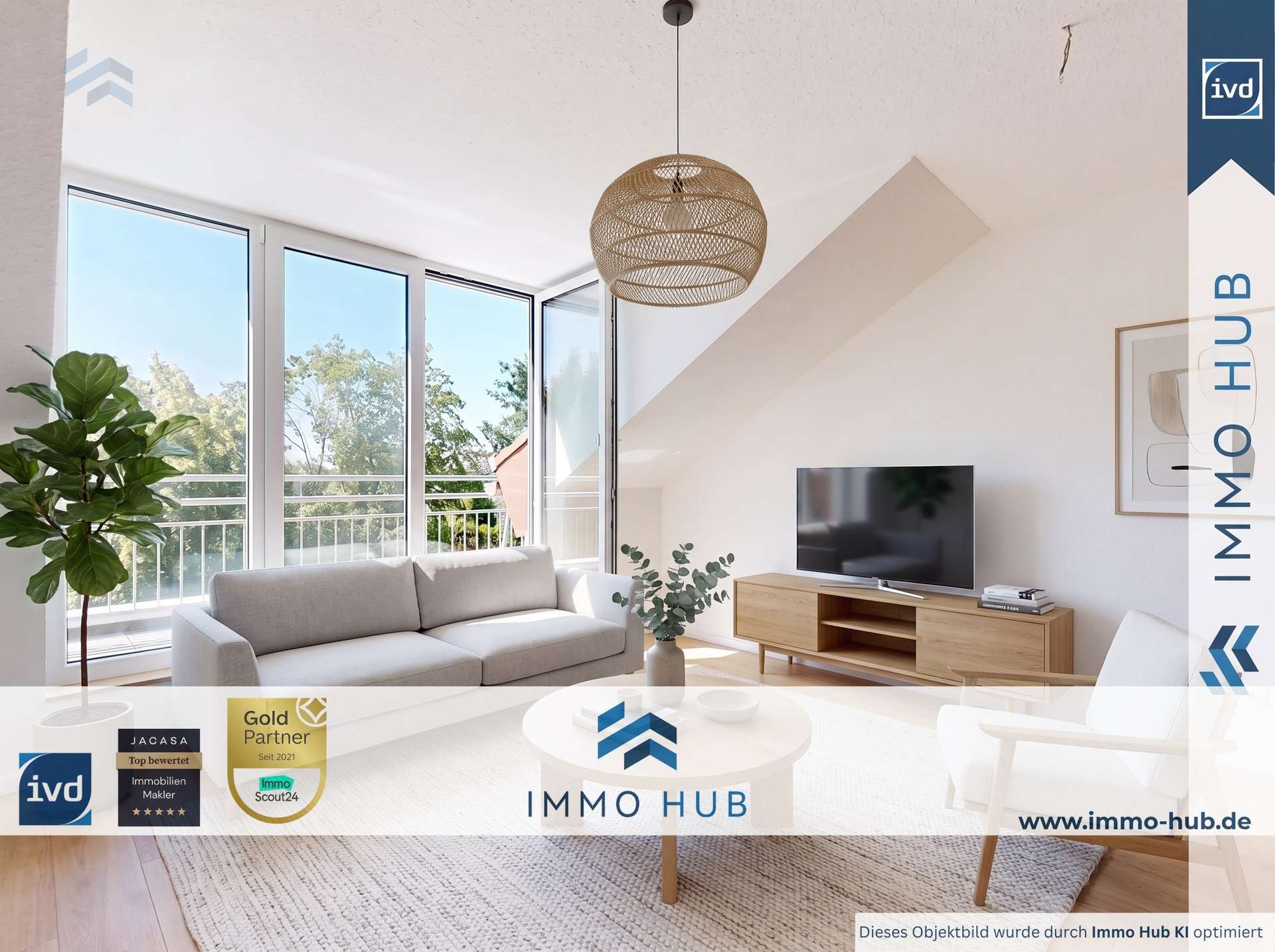 Dachterrasse & Bezugsfrei Traumwohnung in Engelsdorf, 4319 Leipzig (Althen-Kleinpösna Engelsdorf)
