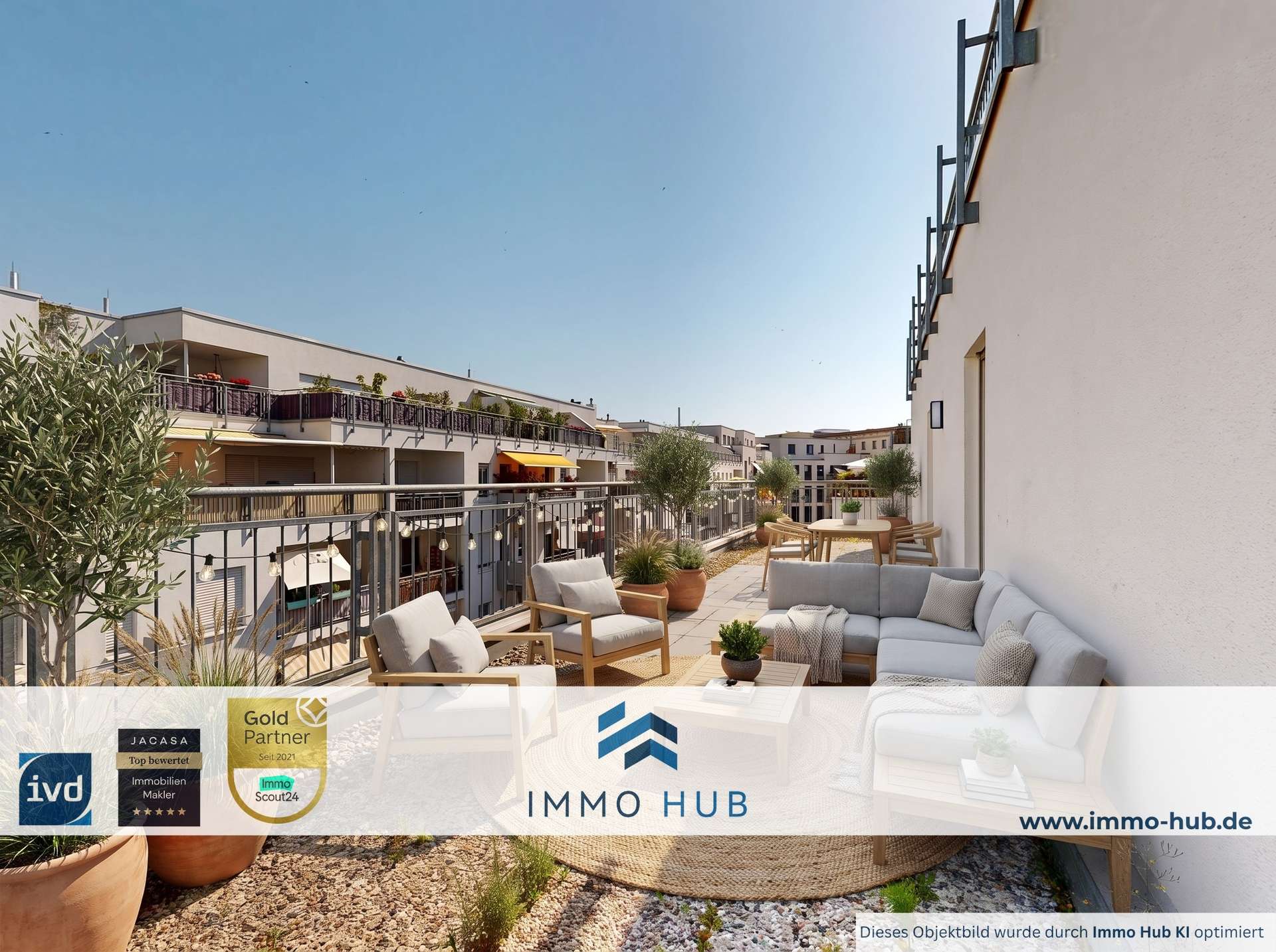 Traumwohnung mit Terrasse & Balkonen in Leipzig, 4107 Leipzig (Zentrum Zentrum-Süd)