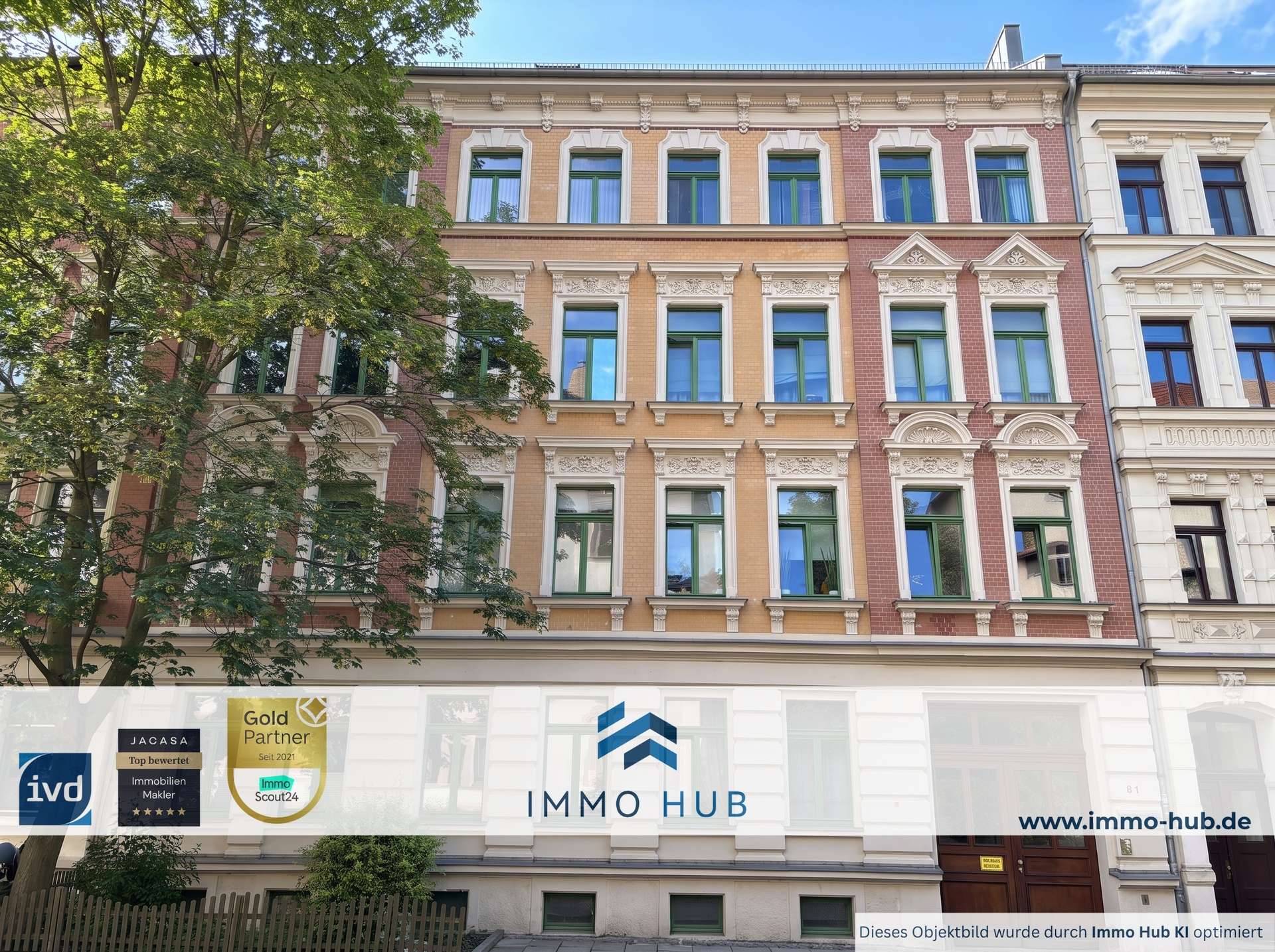 Helle 3-RW in Toplage – Balkon inklusive, 4155 Leipzig (Gohlis-Mitte Gohlis-Süd)