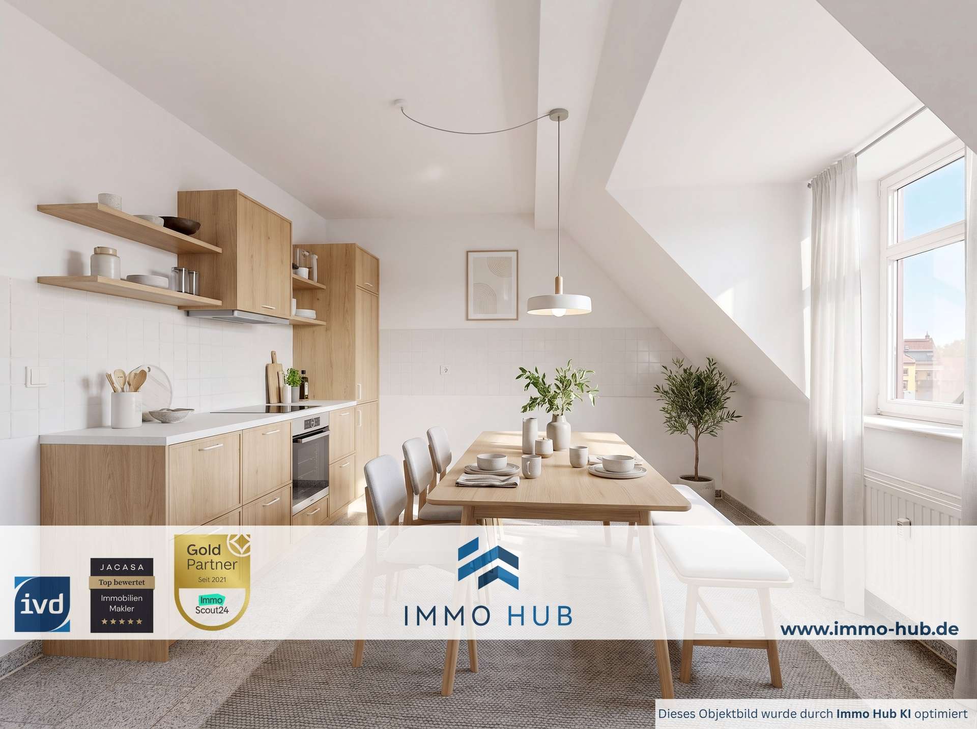 Traumwohnung mit Loggia & Blick über Leipzig, 4357 Leipzig (Mockau-Nord Mockau-Süd Schönefeld-Abtnaundorf)