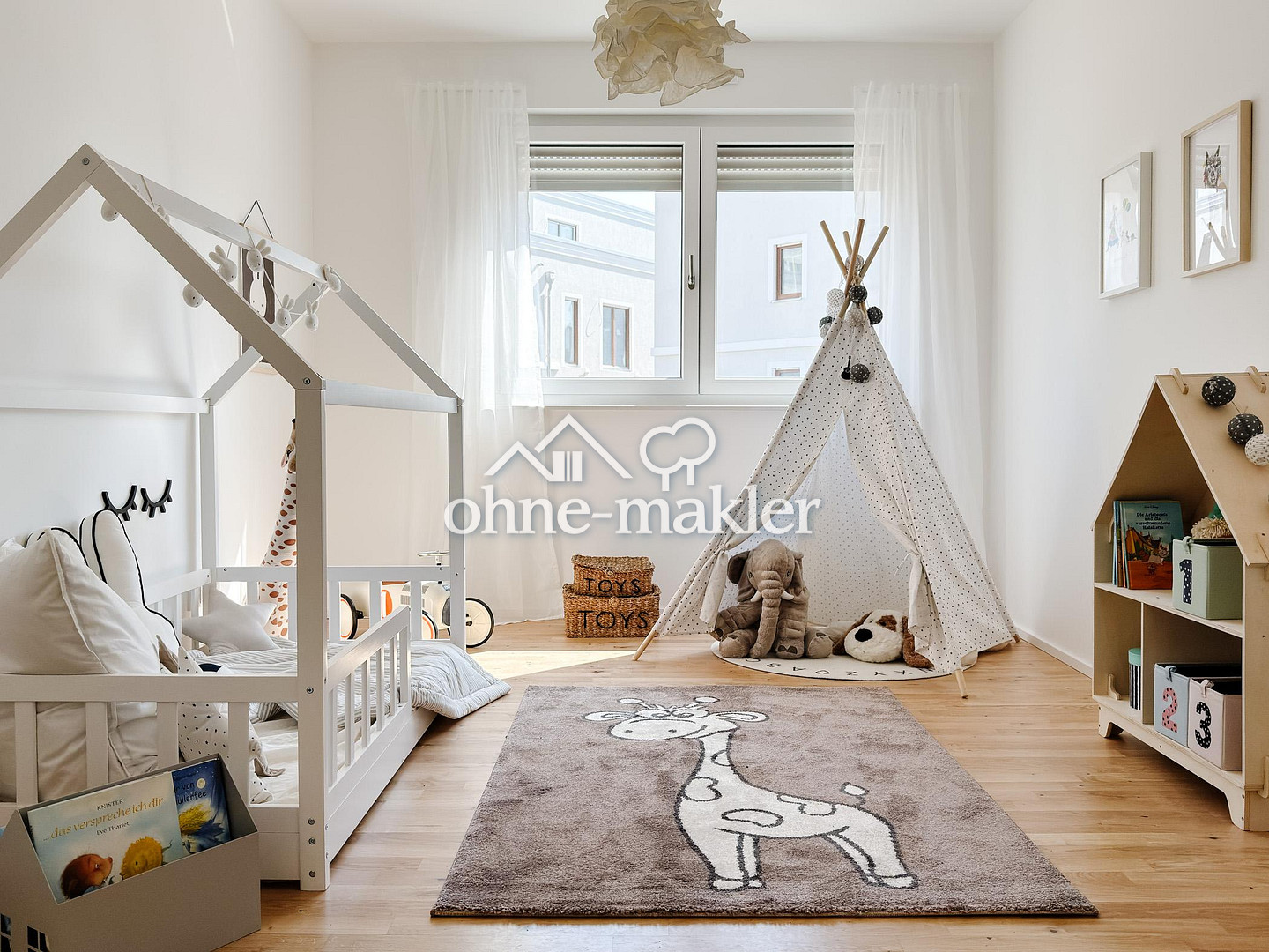 Familienfreundliche 4-Zimmer-Wohnung im Grünen, 63069 Offenbach am Main (Lauterborn Offenbach am Main Rosenhöhe)