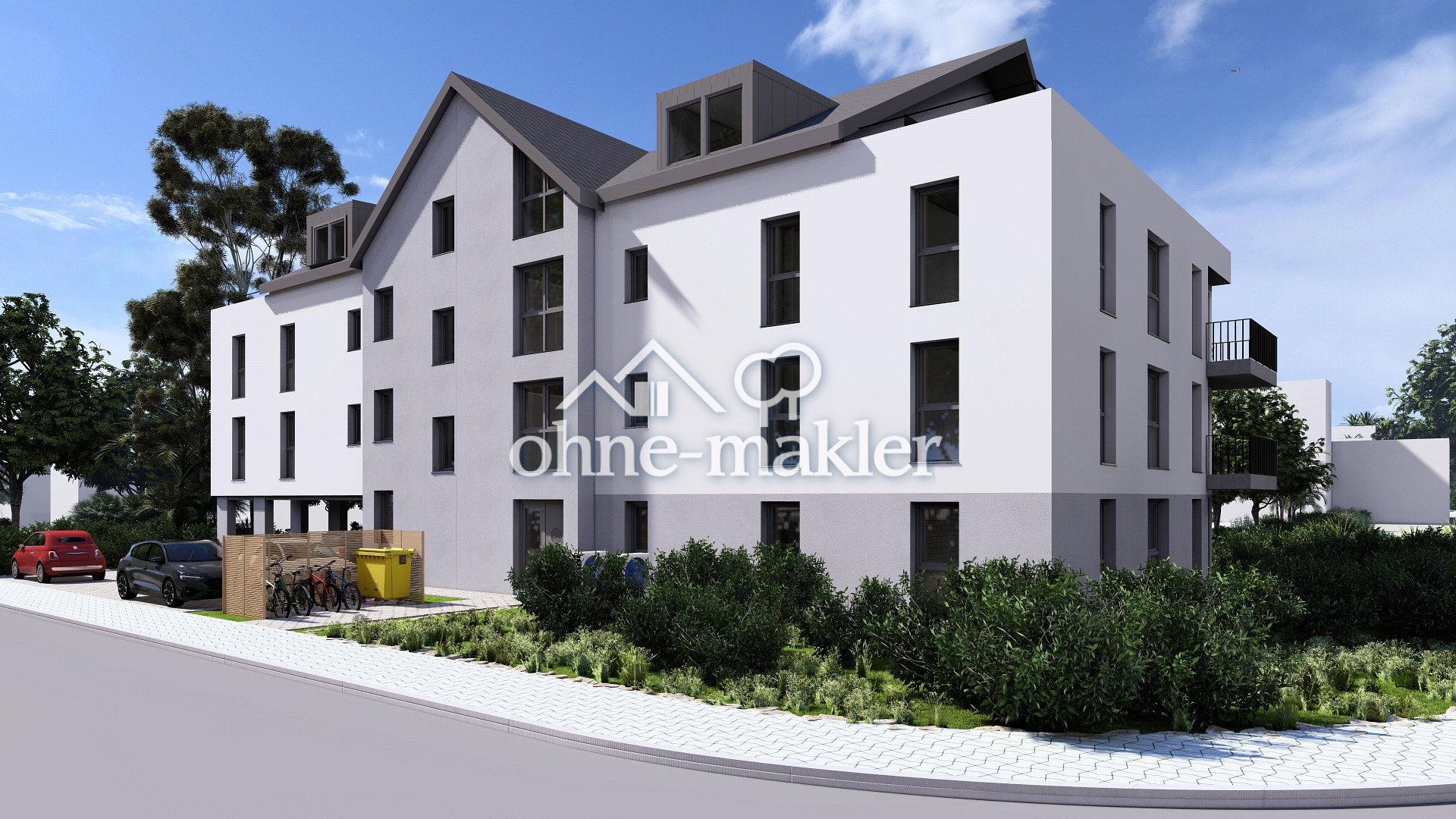 Moderne 2-Zimmer-Wohnung mit Balkon in Fümmelse, 38304 Wolfenbüttel