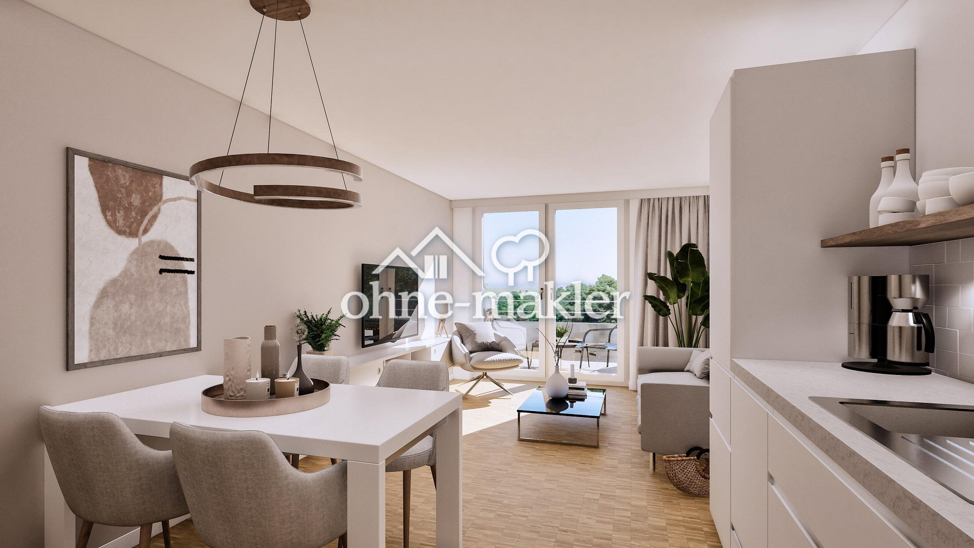 Moderne 2-Zimmer-Wohnung, Süd-Balkon in Köln-Müngersdorf, 50933 Köln (Lindenthal Braunsfeld Müngersdorf)