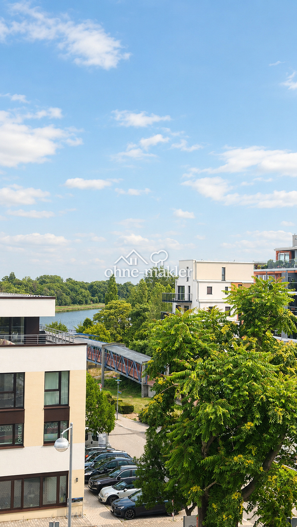 Helle 2-Zimmer-Wohnung mit Elbblick, 39106 Magdeburg (Alte Neustadt)
