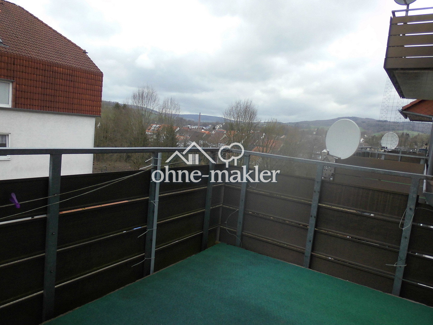 zentrale Lage, Südbalkon & Dachterrasse – Bella Clava 19, 37170 Uslar – Vorschaubild 4