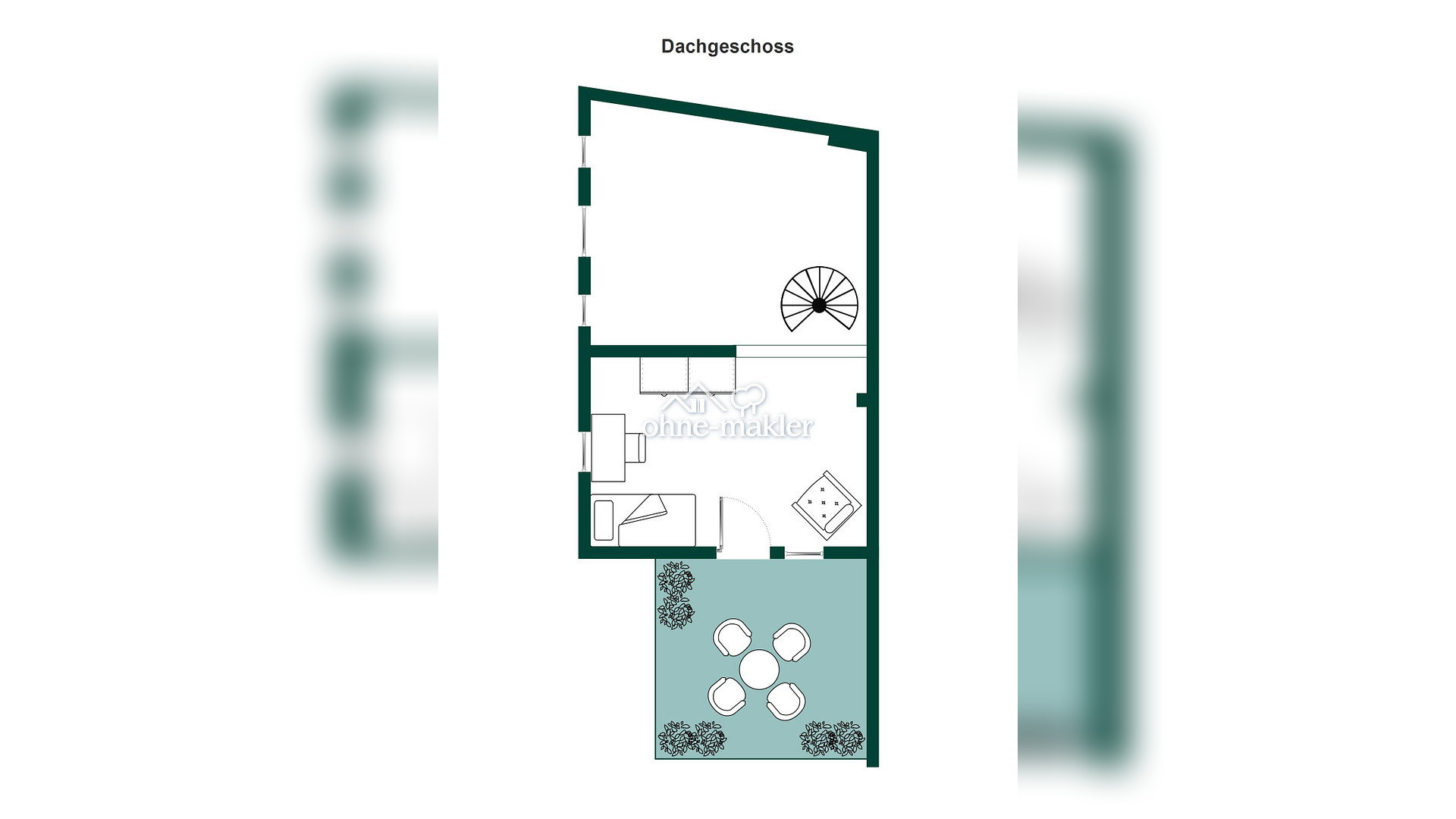 Stadthaus in Saarbrücken-Staden – Grünruhezone – Lessingstrasse 28, 66121 Saarbrücken – Vorschaubild 9