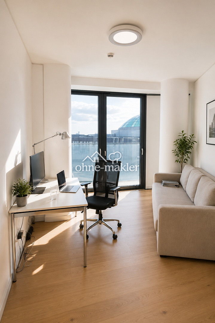 Frankfurt Stadtblick-Wohnung im Grand Tower, 60327 Frankfurt am Main (Gallus Gutleutviertel Westend-Süd)